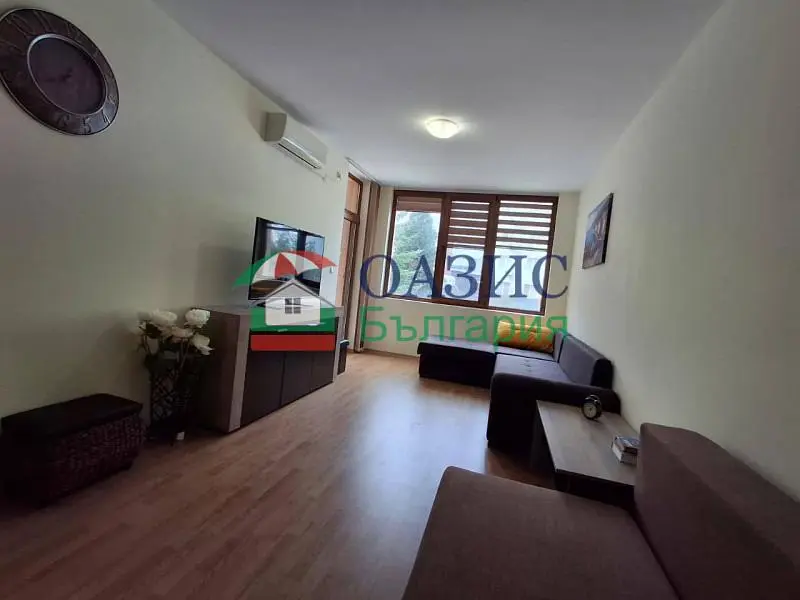 Living room; wood floor, natural light