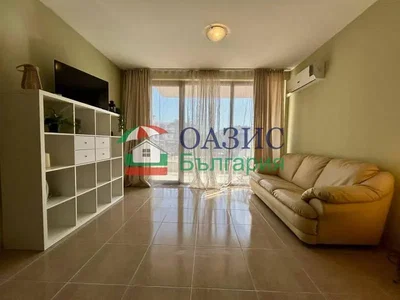 Living room; tile floor, natural light, view
