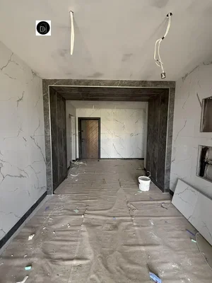 Toilet; needs renovation, tile floor