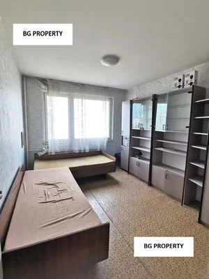 Bedroom; needs renovation, tile floor
