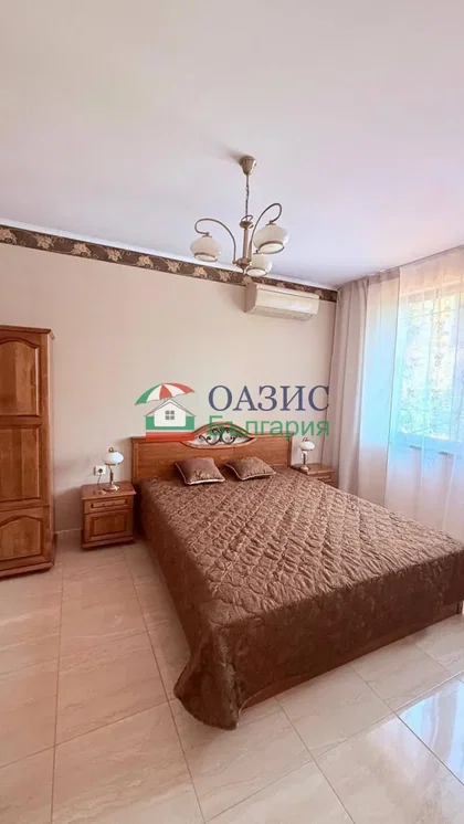 Bedroom; tile floor, natural light