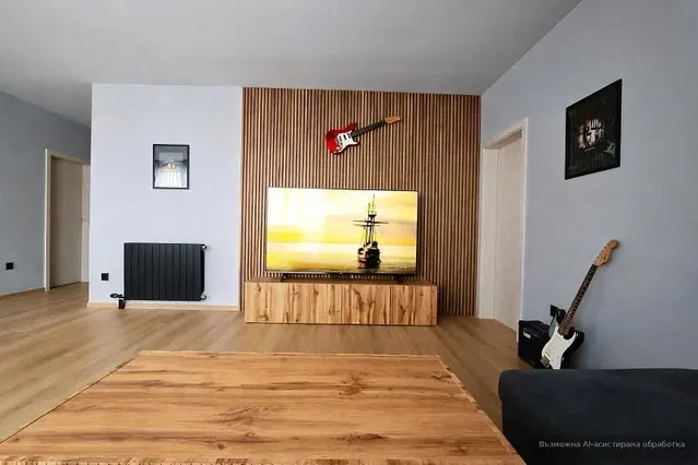 Salon; parquet, lumière naturelle