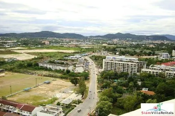 Casa y alrededores; vista