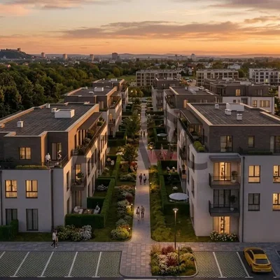 Hiša in okolica; razgled, naravna svetloba