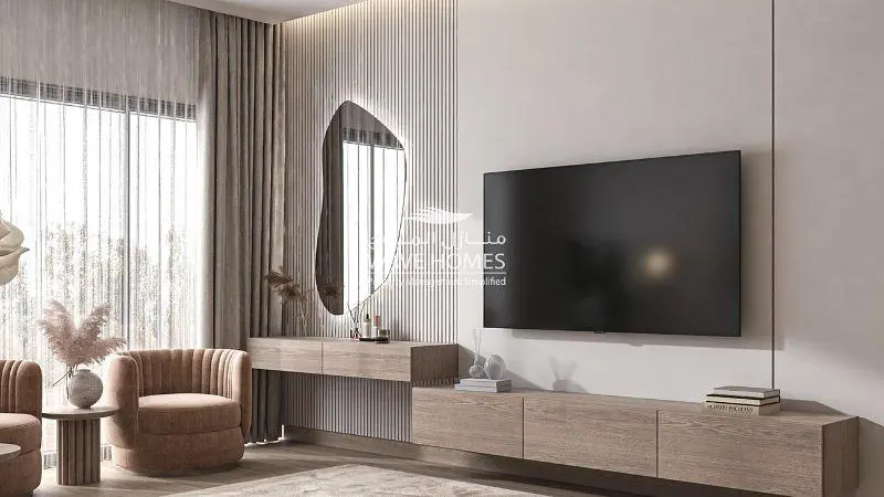 Wohnzimmer; tageslicht, moderner stil, holzboden
