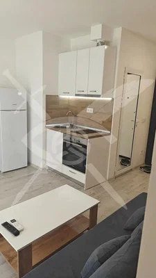 Dnevna soba; kuhinjski aparati, pločice, prirodno svjetlo