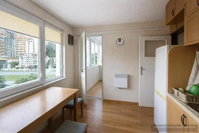 Kuhinja; pogled, kuhinjski aparati, prirodno svjetlo, potrebna renovacija