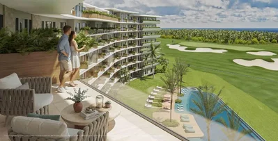 Balkon; výhled, přirozené světlo