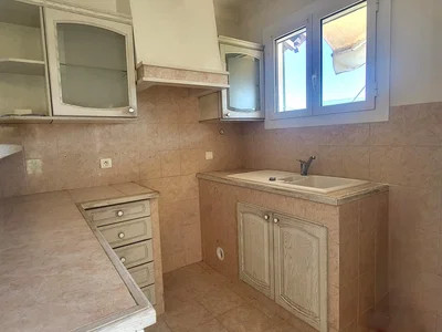 Kitchen; tile floor, needs renovation