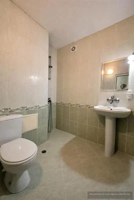 Toilette; pavimento in piastrelle, ristrutturato, luce naturale