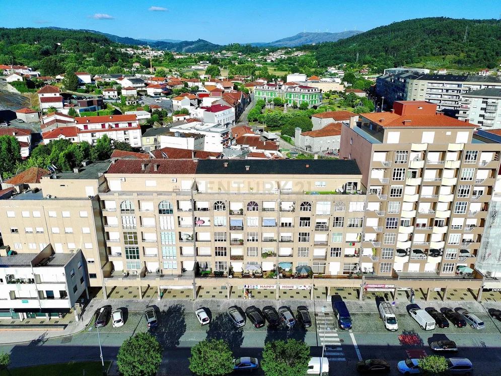 Maison et environs; vue