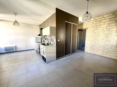 Kitchen; tile floor, natural light, kitchen appliances
