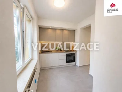 Kitchen; kitchen appliances, natural light, renovated