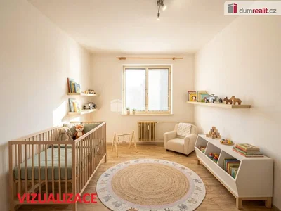 Chambre d'enfant; parquet, lumière naturelle, style moderne