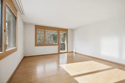 Wohnzimmer; holzboden, tageslicht