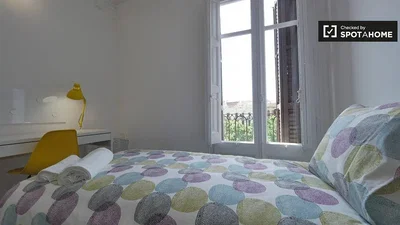 Schlafzimmer; tageslicht, blick