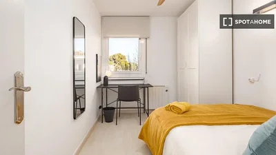 Schlafzimmer; tageslicht, moderner stil