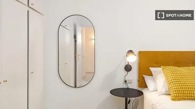 Schlafzimmer; tageslicht, moderner stil