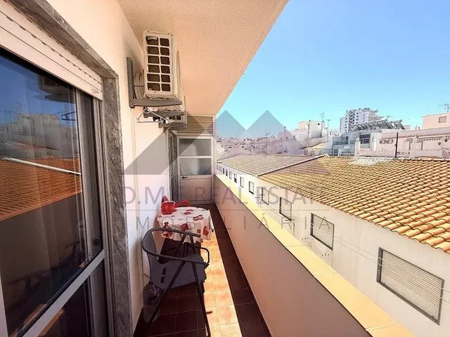 Balcony; view, tile floor, natural light
