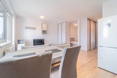 Living room; natural light, wood floor