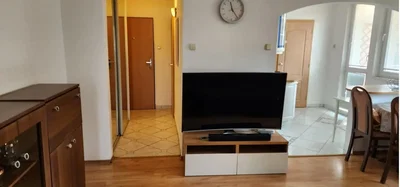 Living room; wood floor, natural light