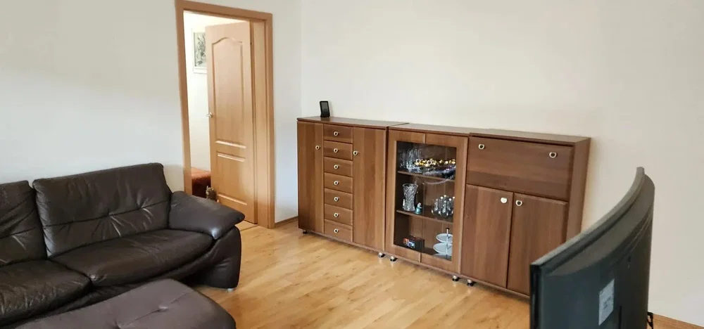 Living room; wood floor, natural light