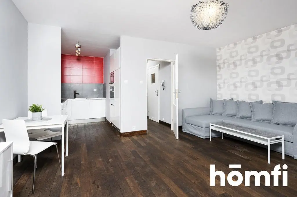 Wohnzimmer; küchengeräte, holzboden, tageslicht, moderner stil