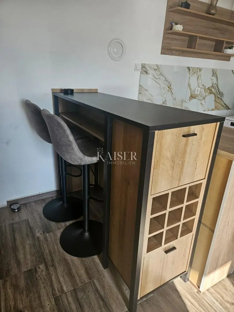Kitchen; wood floor, tile floor, modern style