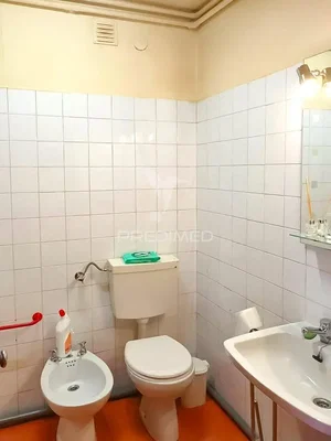Toalet; pločice, potrebna renovacija