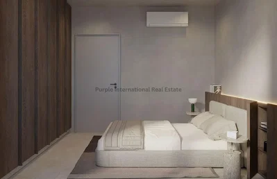 Camera da letto; travi in legno, luce naturale, stile moderno