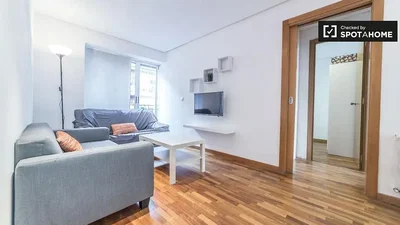 Salon; parquet, lumière naturelle