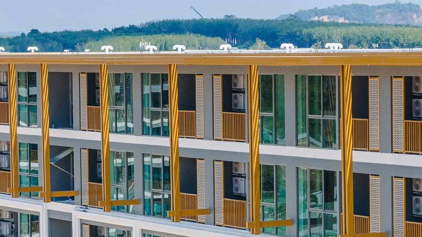Haus und umgebung; blick