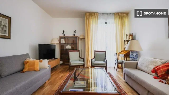 Salon; lumière naturelle, style moderne