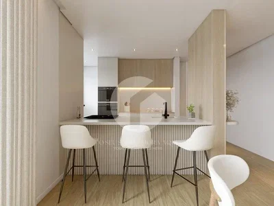 Mutfak; mutfak aletleri, doğal ışık, modern stil, tadilatlı
