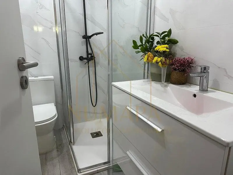 Toilet; renovated, natural light