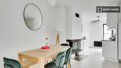Woonkamer; natuurlijk licht, moderne stijl