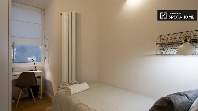 Bedroom; natural light, wood floor