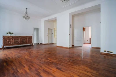 Living room; wood floor, natural light