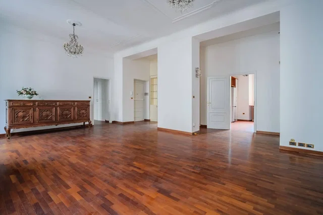 Living room; wood floor, natural light