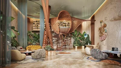 Living room; natural light, modern style, wood beams, renovated