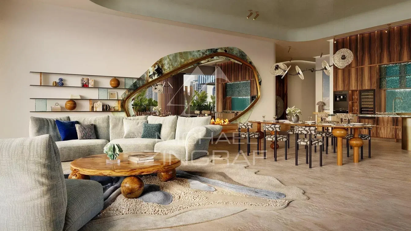 Living room; natural light, wood floor, modern style