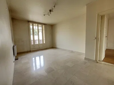 Living room; tile floor, natural light