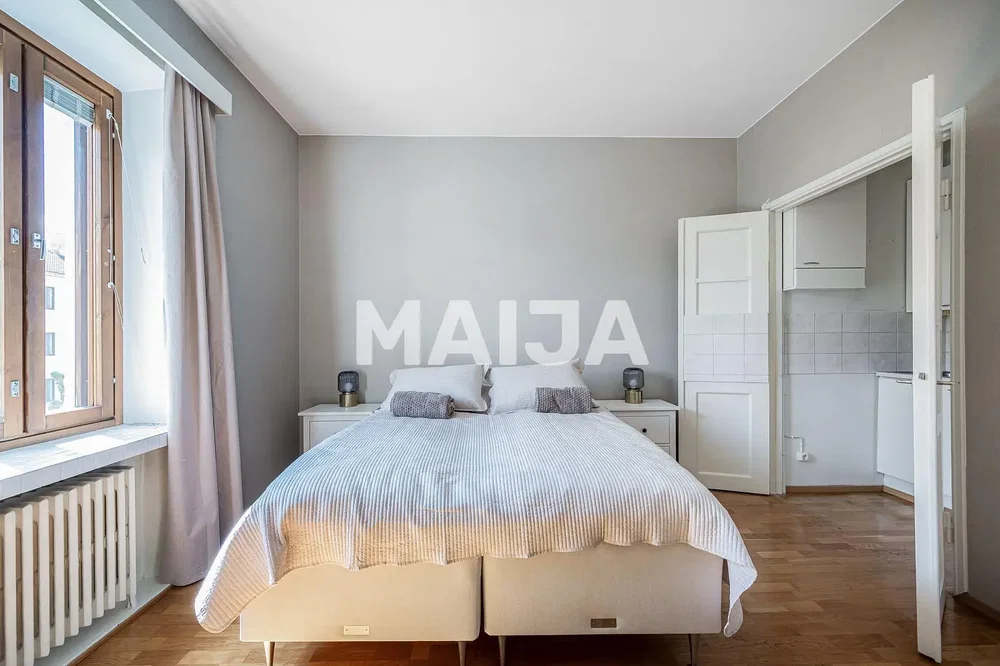Bedroom; natural light, wood floor