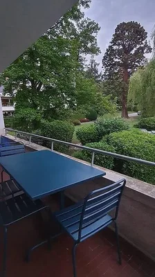 Balkon; blick, tageslicht