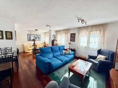 Living room; wood floor, natural light