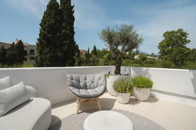 Terrace; view, natural light, modern style