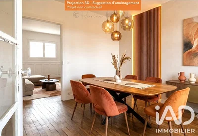 Salon; parquet, lumière naturelle, style moderne