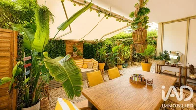 Terrazza; luce naturale, stile rustico