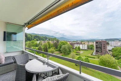 Balcony; view, natural light