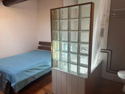 Bedroom; wood floor, natural light